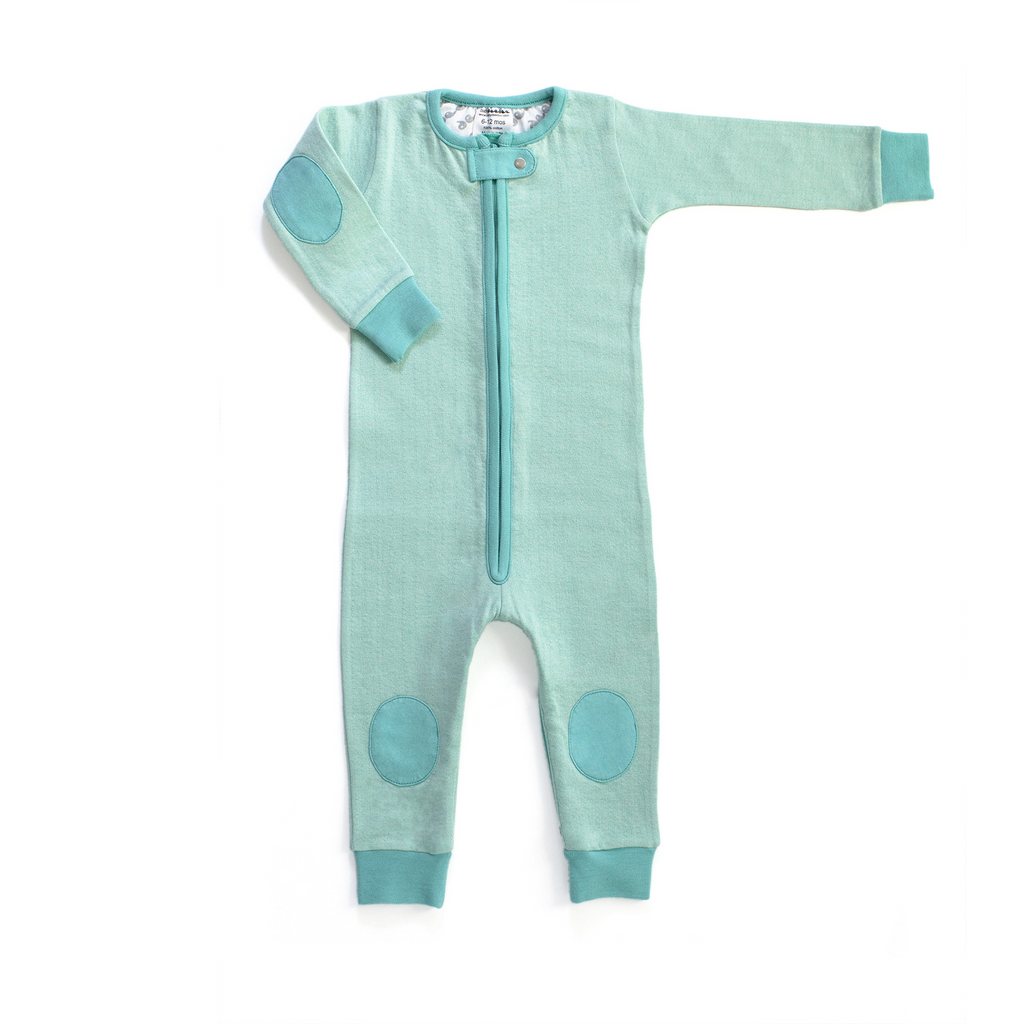 baby deedee sleepsie long sleeve - mint
