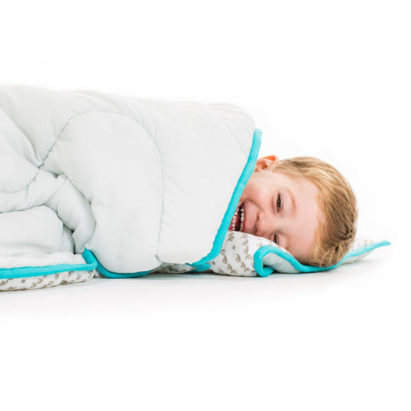 baby deedee dream blue quilt