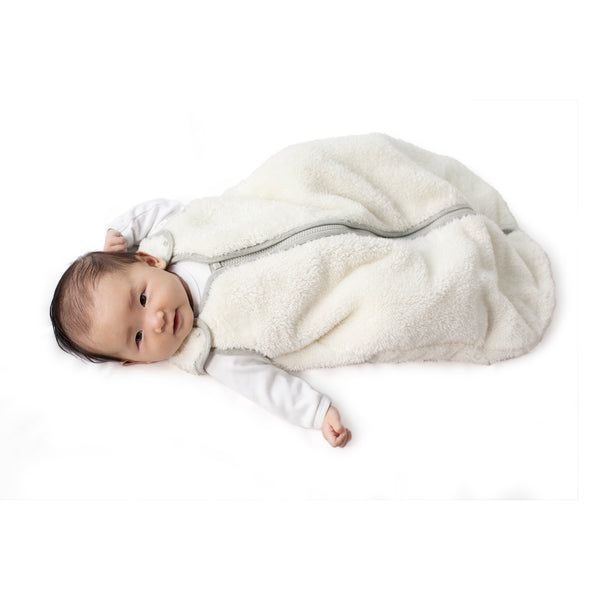 baby deedee sleep nest teddy ivory