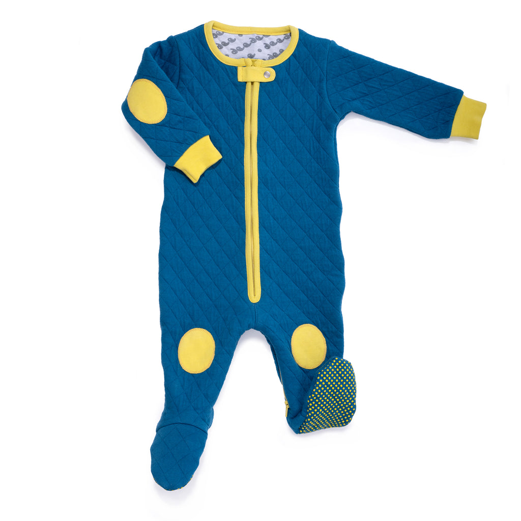 baby deedee sleepsie quilted moonlight sun