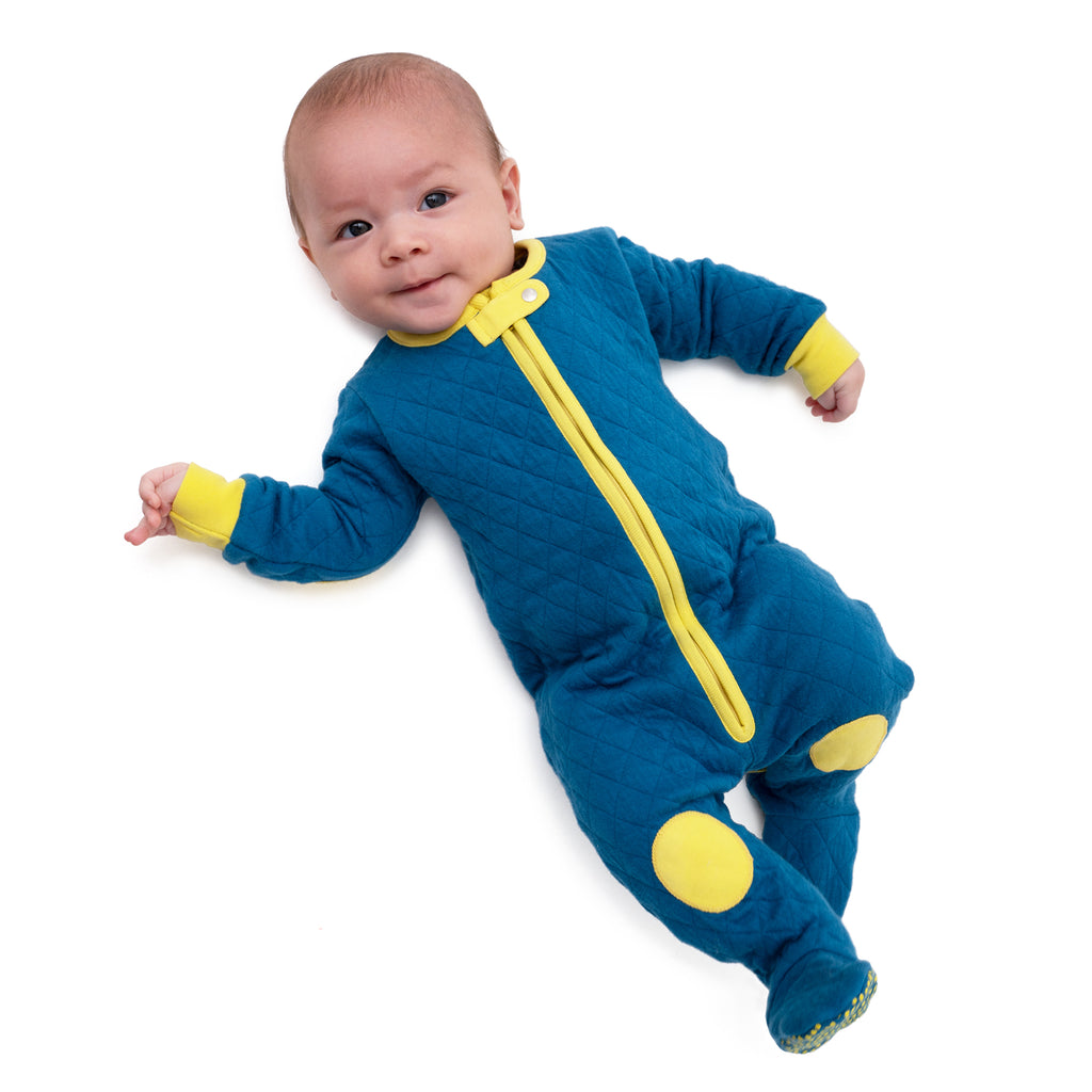 baby deedee sleepsie quilted moonlight sun