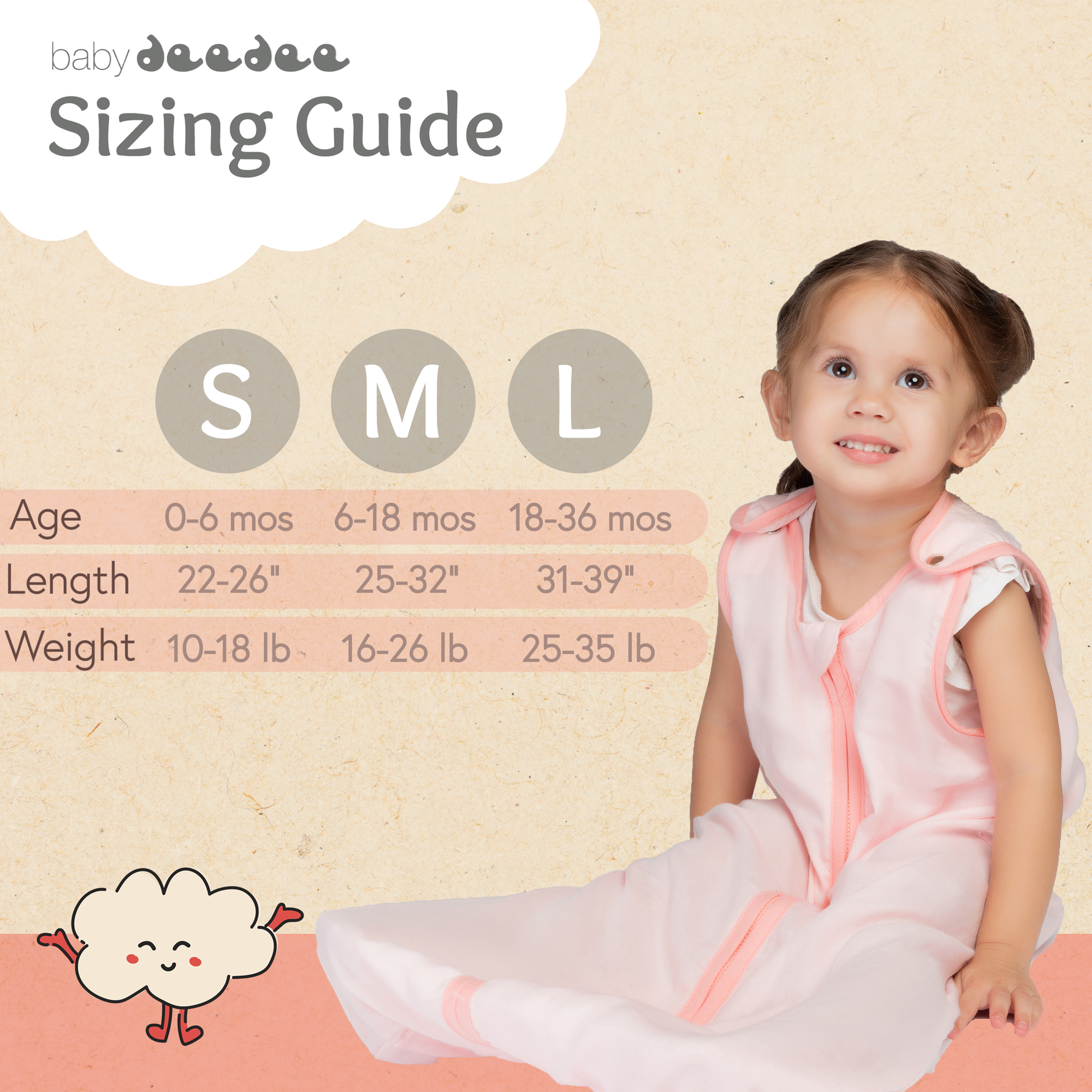 baby deedee sleep nest muslin