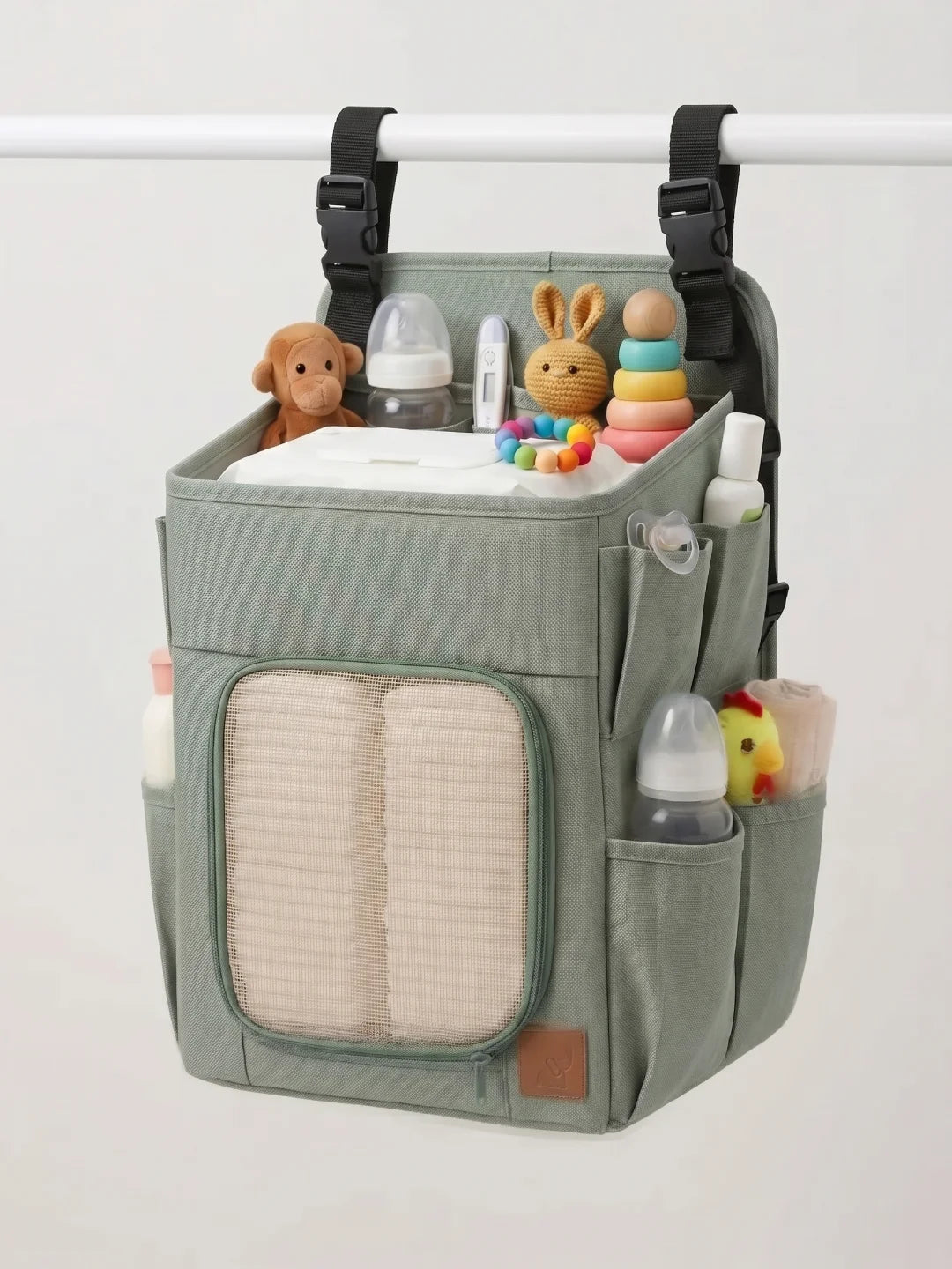 Hanging Diaper Caddy & Nursery Organizer