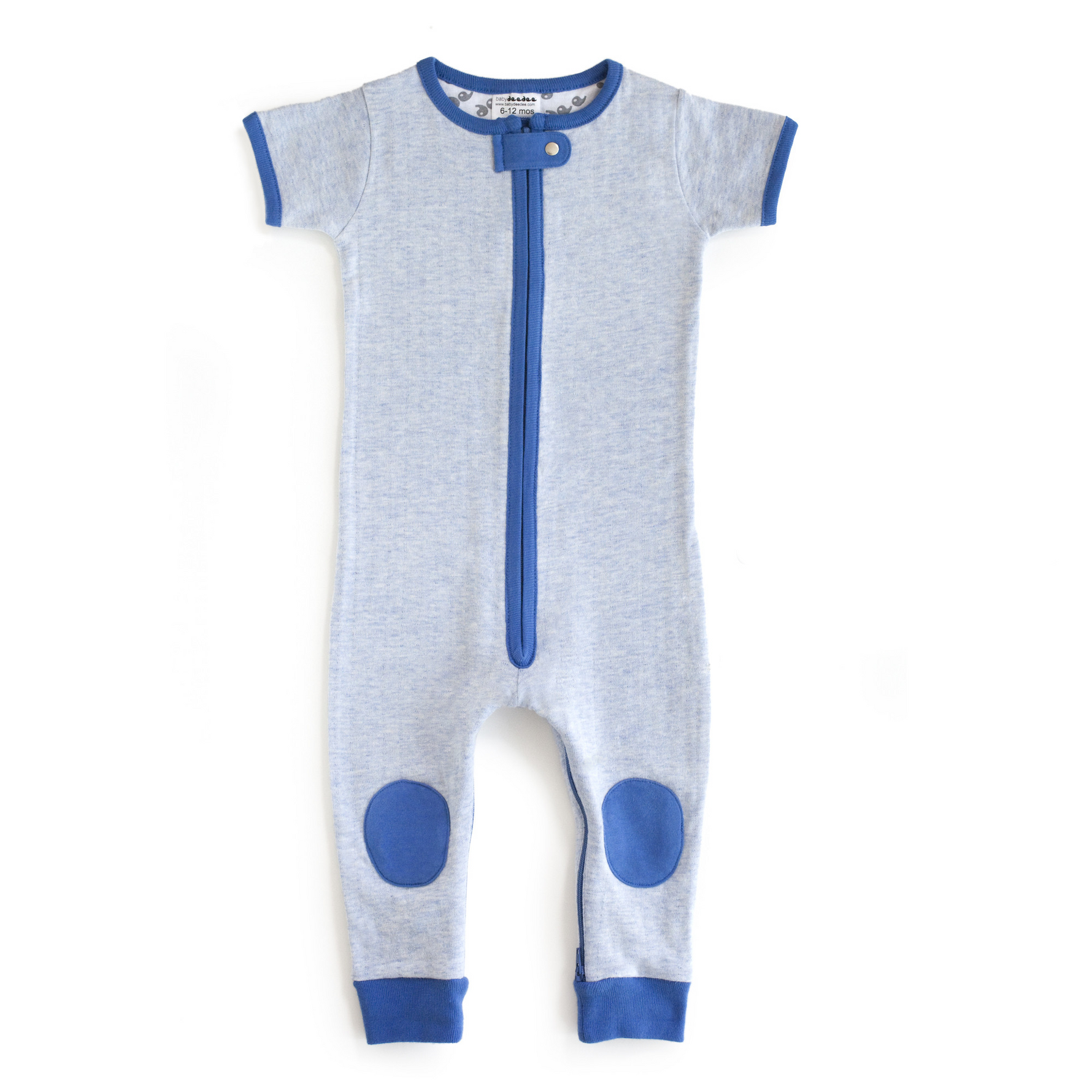 baby deedee sleepsie short sleeve - blue