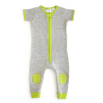 baby deedee sleepsie short sleeve - green
