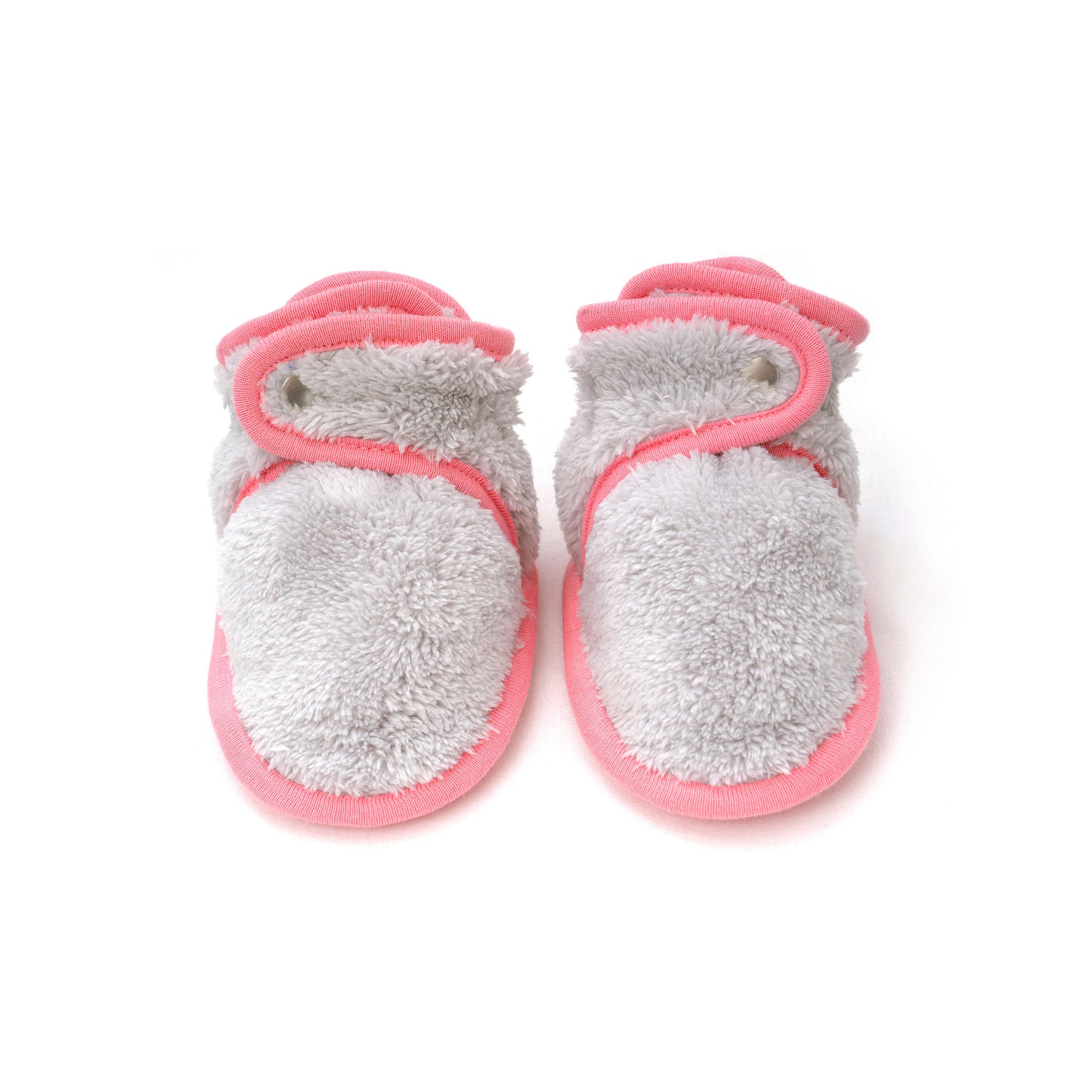 baby deedee baby booties gray bubblegum