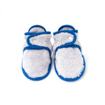 baby deedee baby booties electric blue