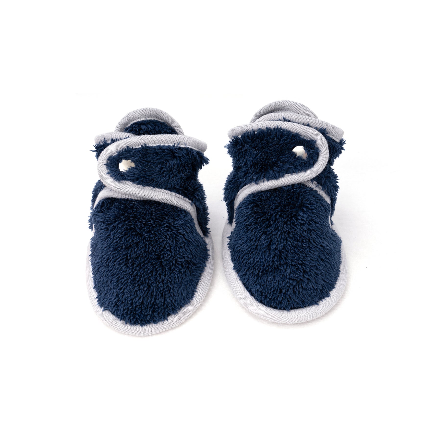 baby deedee baby booties navy