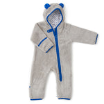 baby deedee fleece baby bunting electric blue 