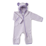 baby deedee fleece baby bunting lavender 