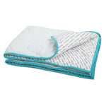 baby deedee dream blue quilt