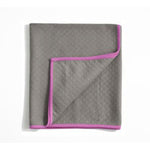baby deedee slate pink blanket