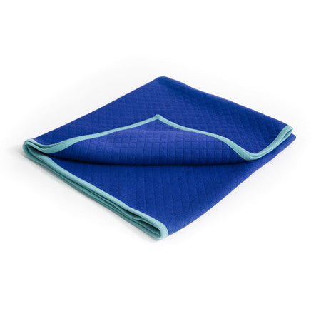 baby deedee peacock blue blanket