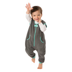 baby deedee sleep kicker gray teal