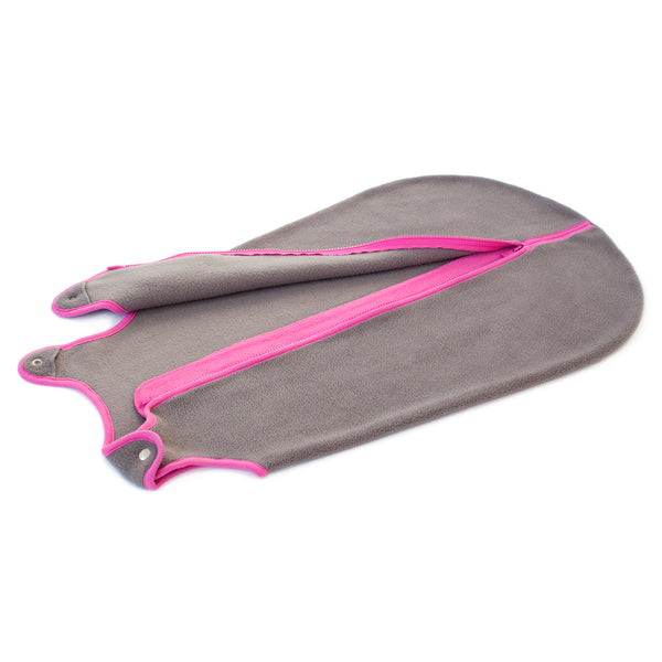 baby deedee sleep nest fleece slate