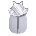 baby dee dee sleep nest lite gray stripes