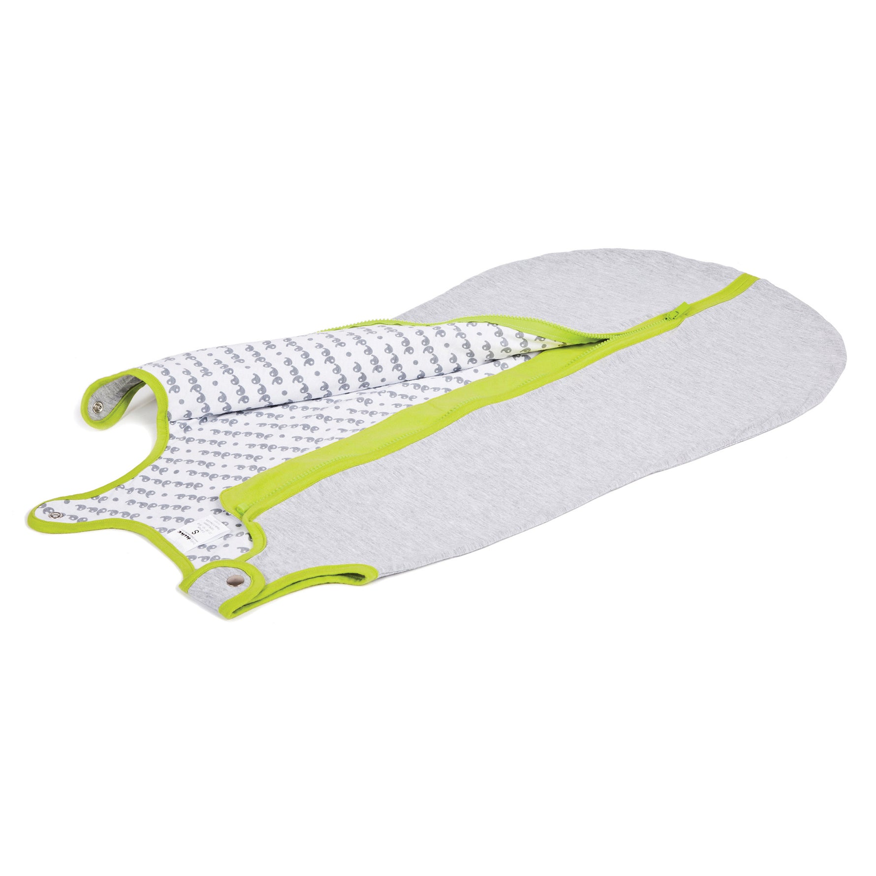 baby dee dee sleep nest lite heather gray lime