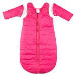 sleep nest travel hot pink