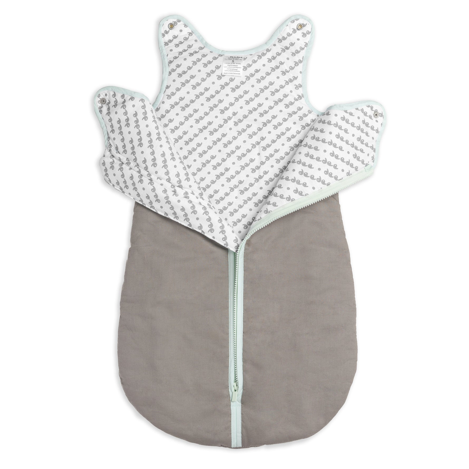 baby deedee sleep nest gray lagoon