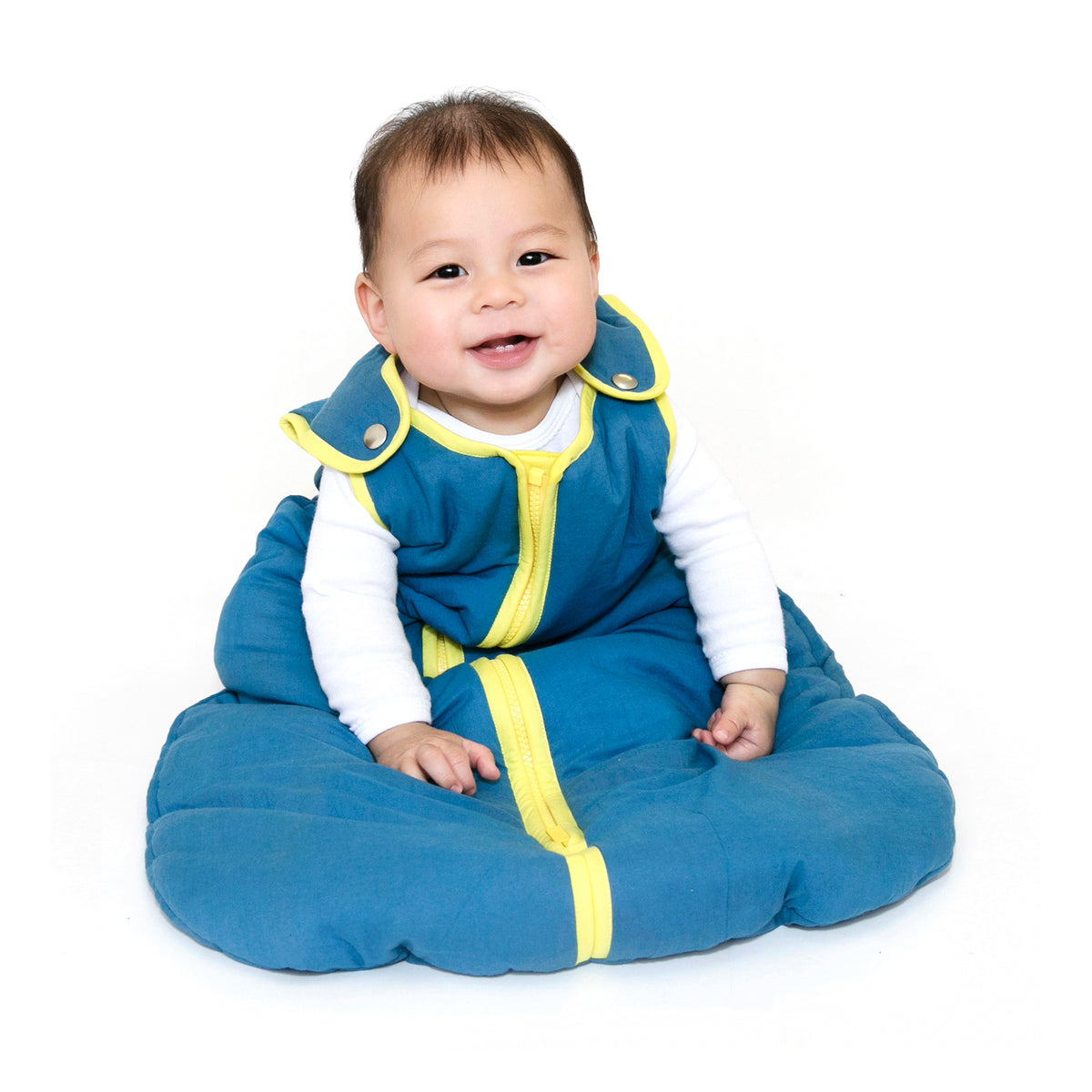 baby deedee sleep nest lite - moonlight sun (blue and yellow)