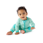 baby deedee sleepsie long sleeve mint