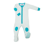 baby deedee sleepsie quilted dream blue